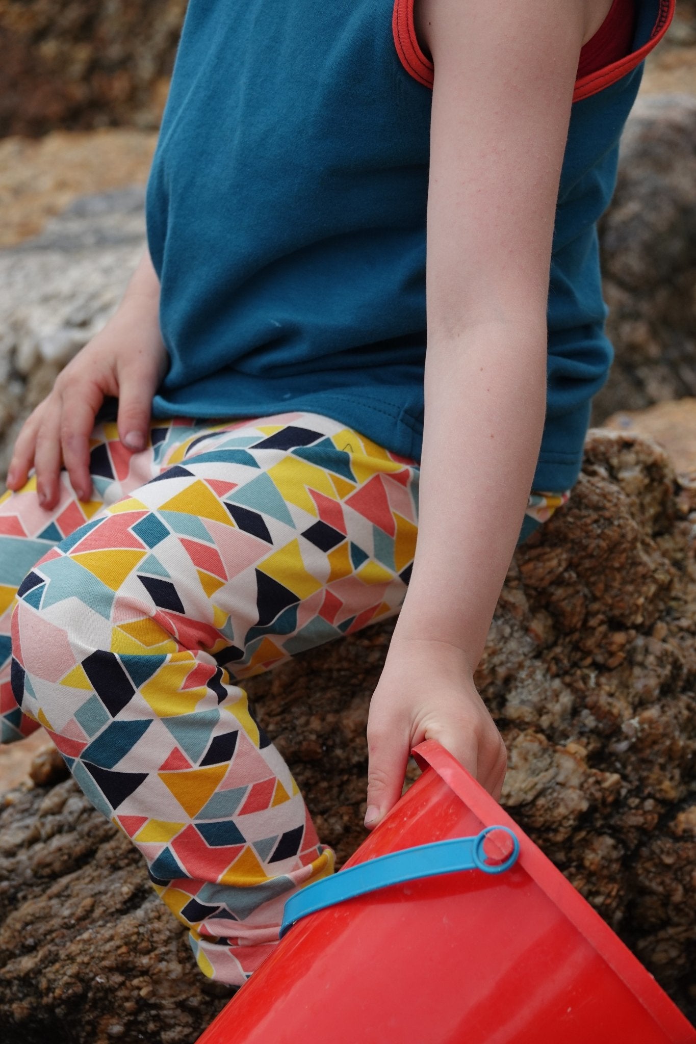 Organic Cotton Leggings MultiPolygon