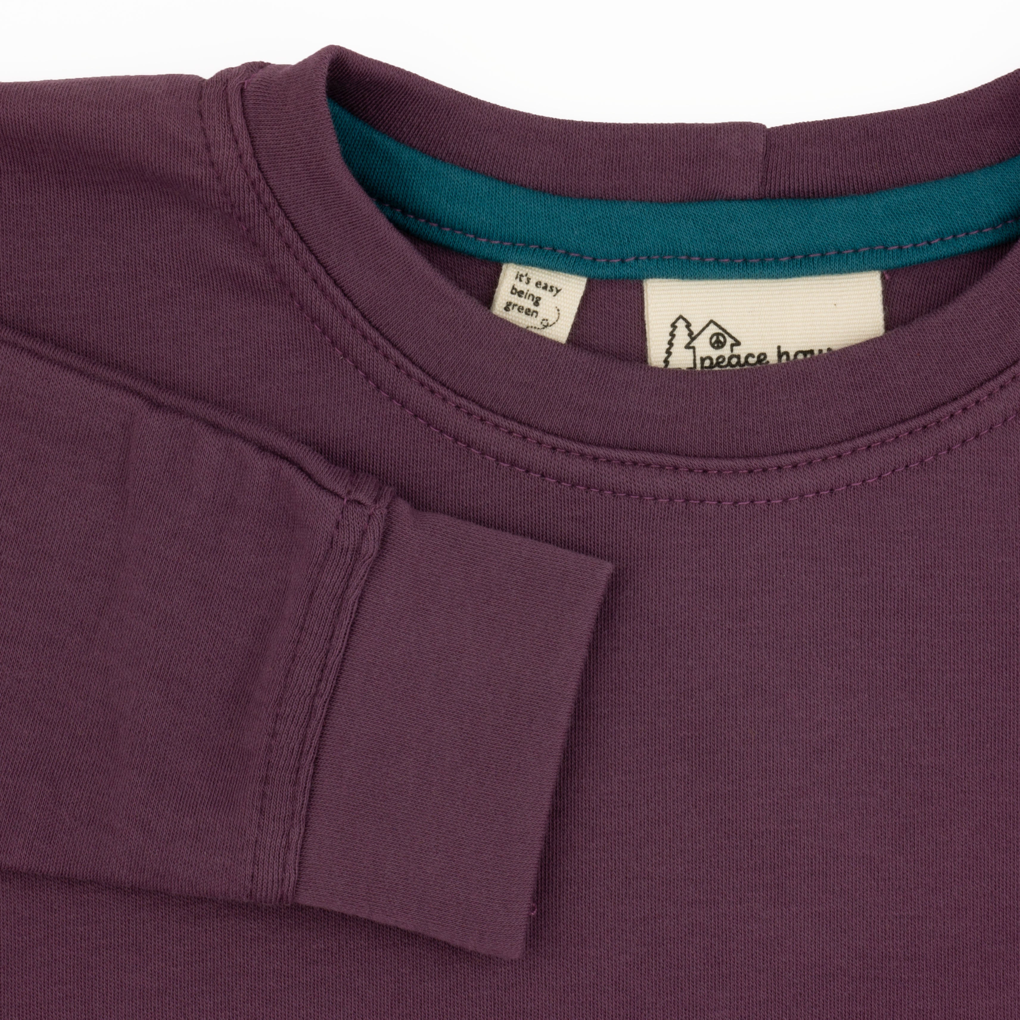 Simple Sweatshirt Grape