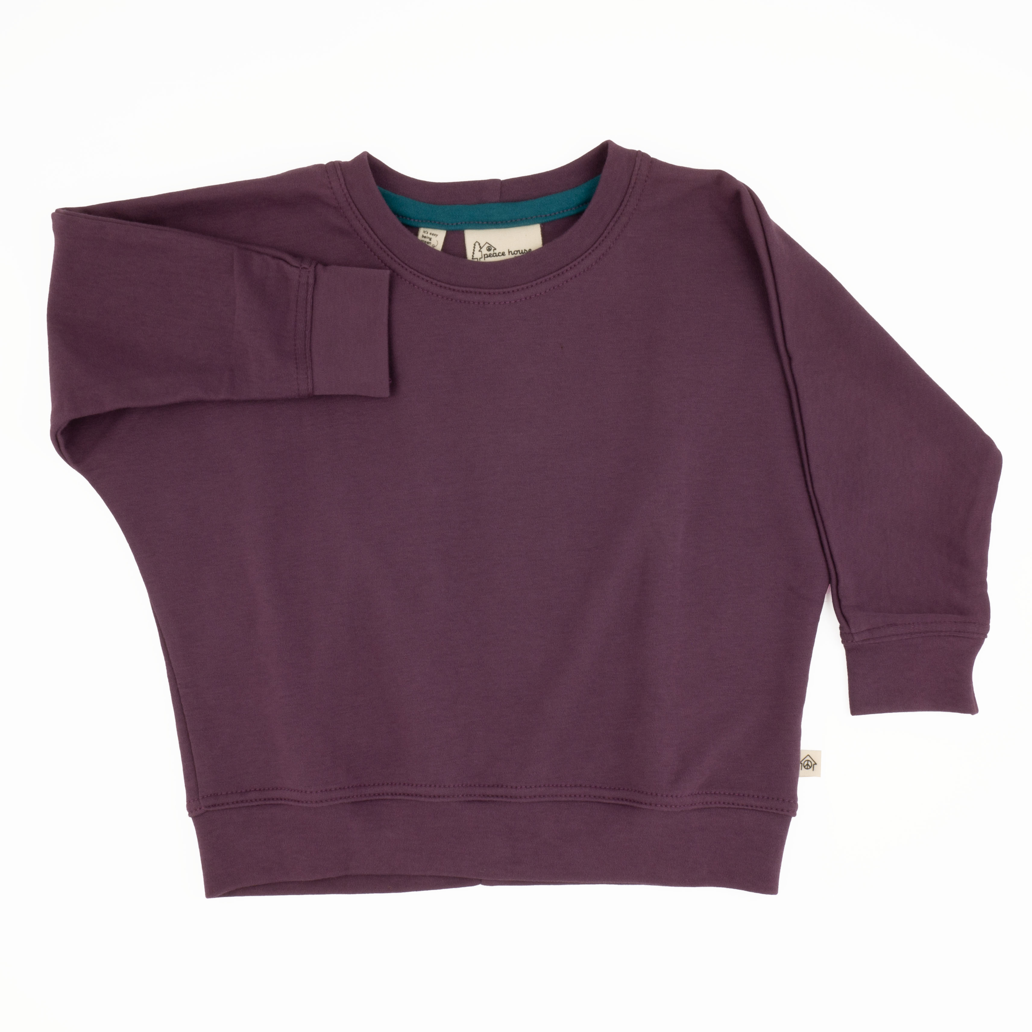 Simple Sweatshirt Grape