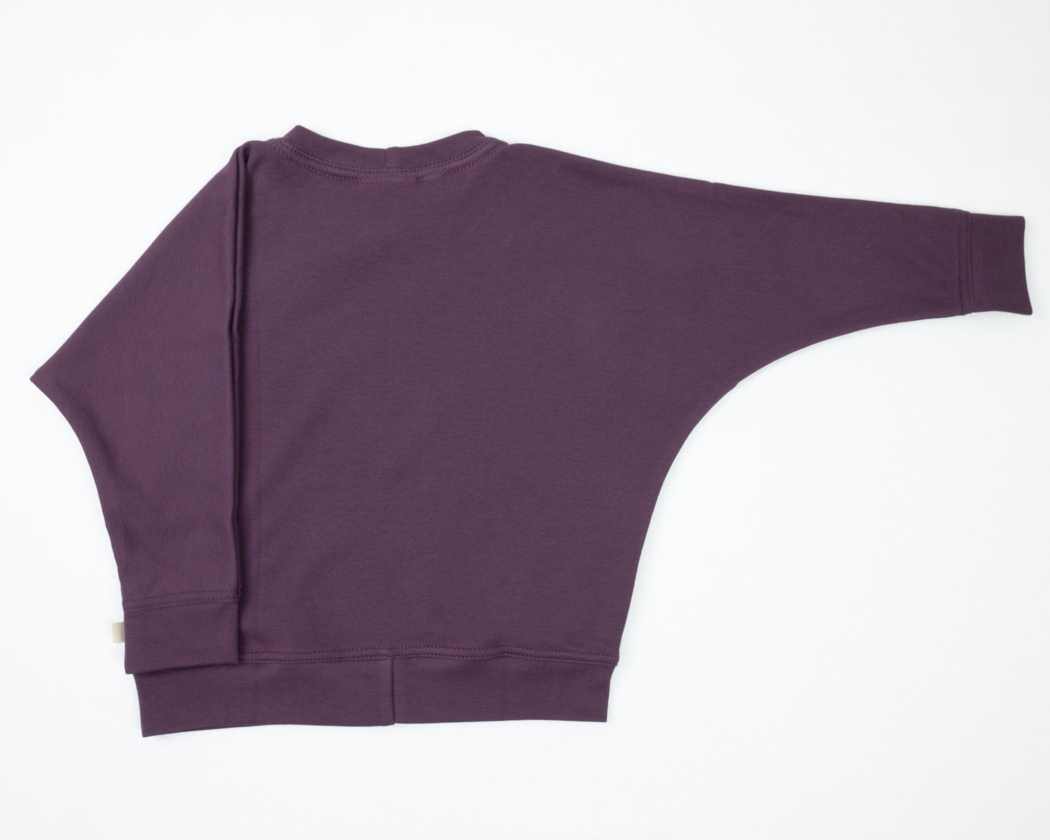 Simple Sweatshirt Grape