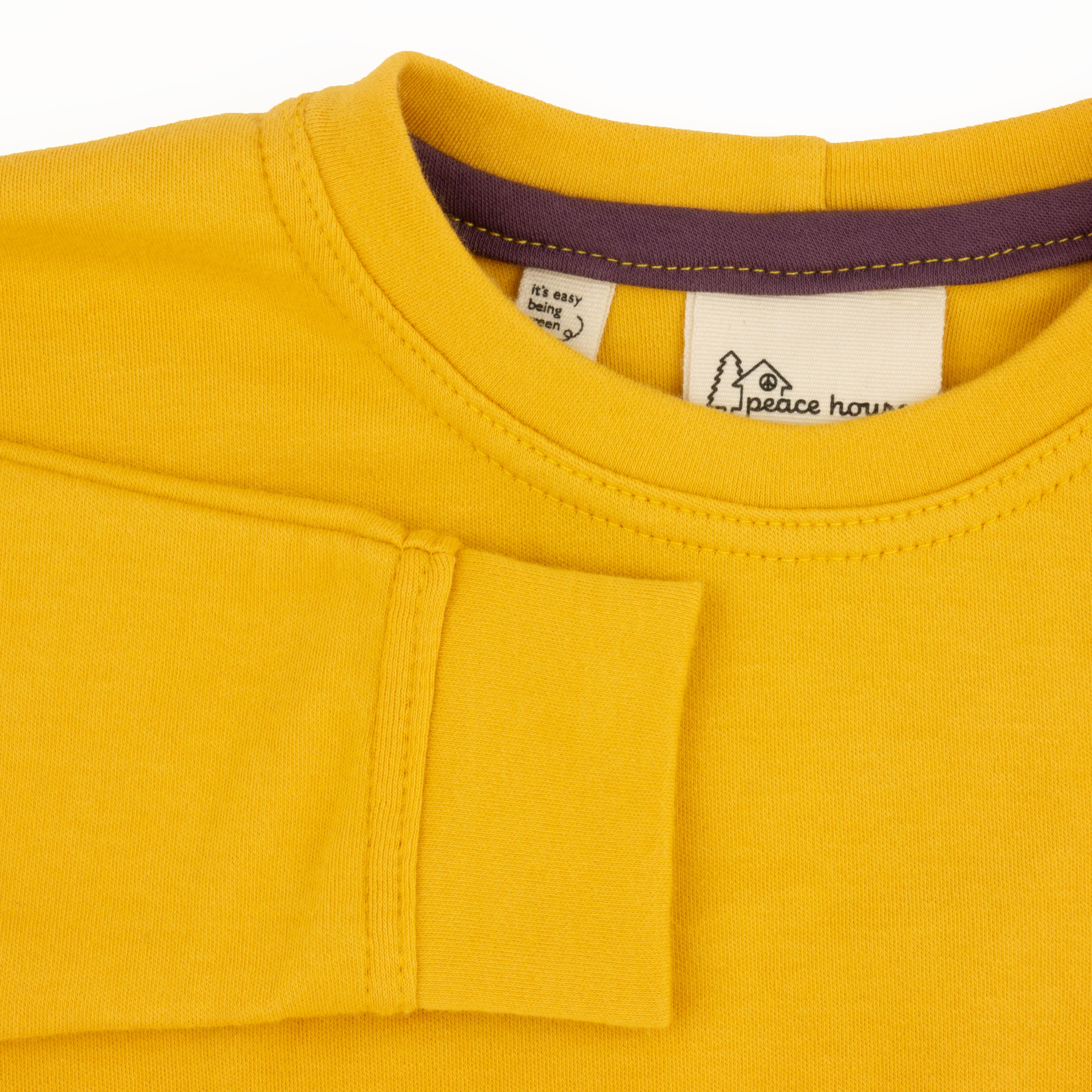 Simple Sweatshirt Marigold