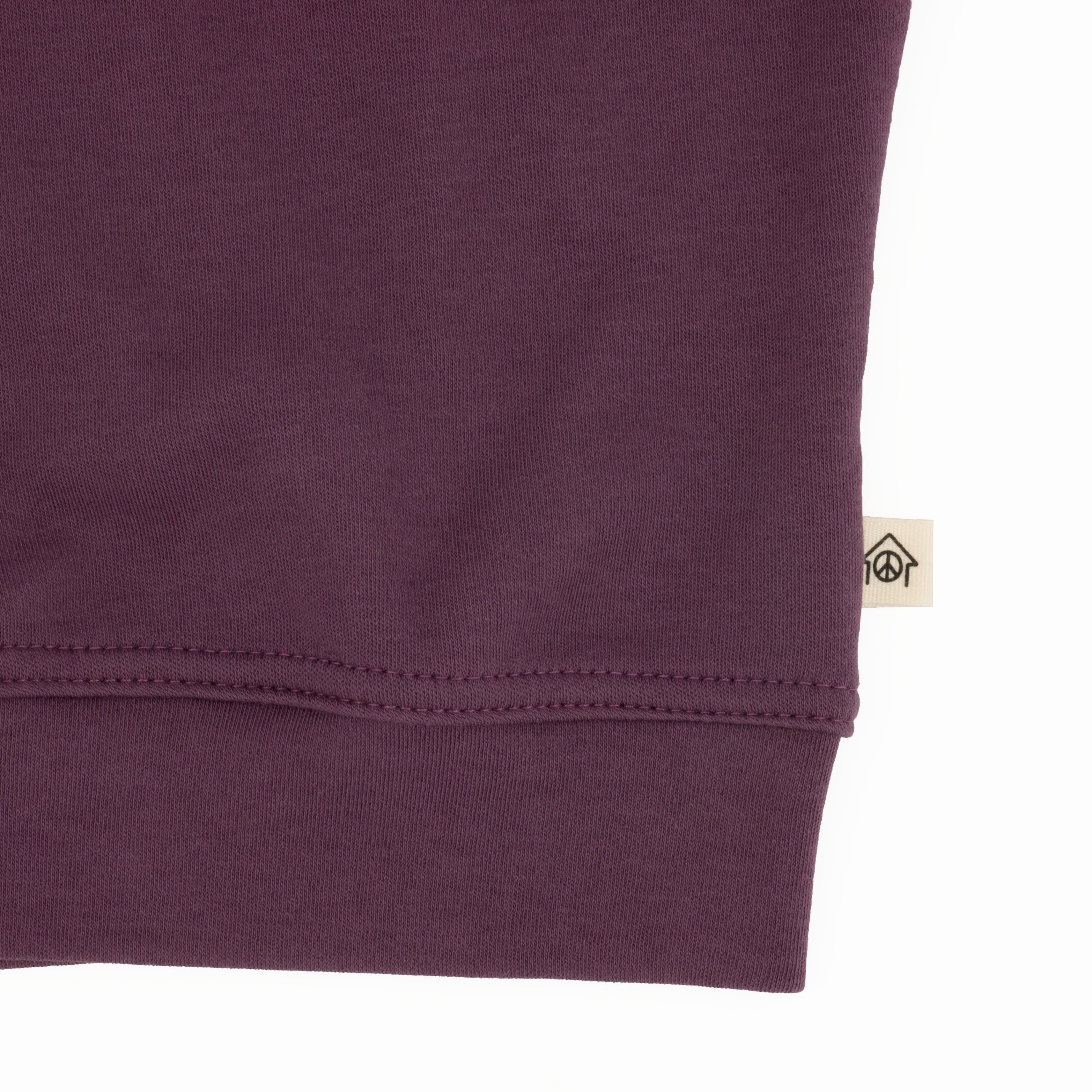 Simple Sweatshirt Grape