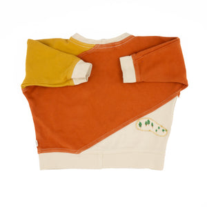 Preloved Harvest Colorblock Sweatshirt