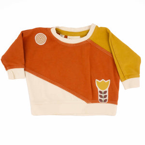 Preloved Harvest Colorblock Sweatshirt