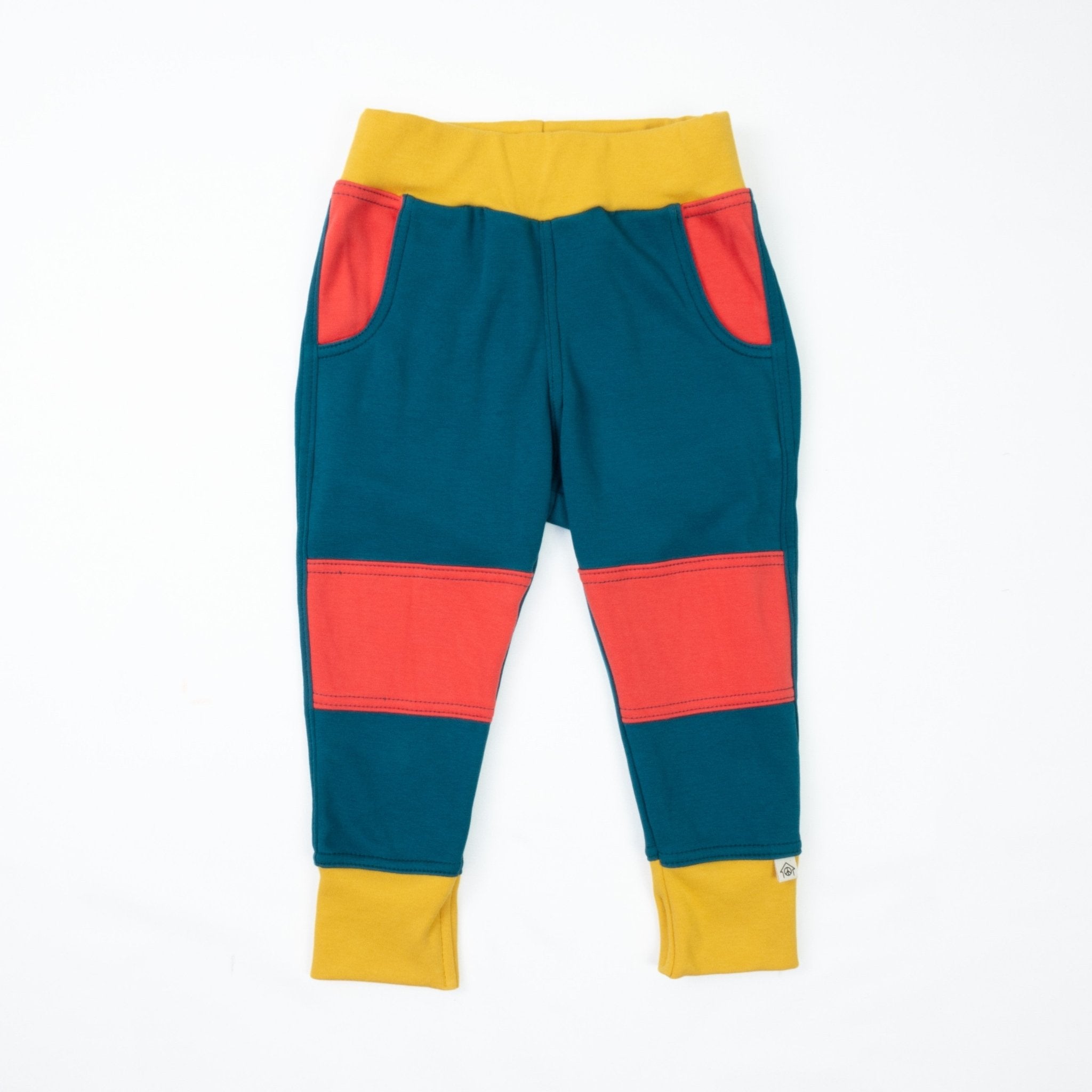 Colorblock Joggers Dragonfly