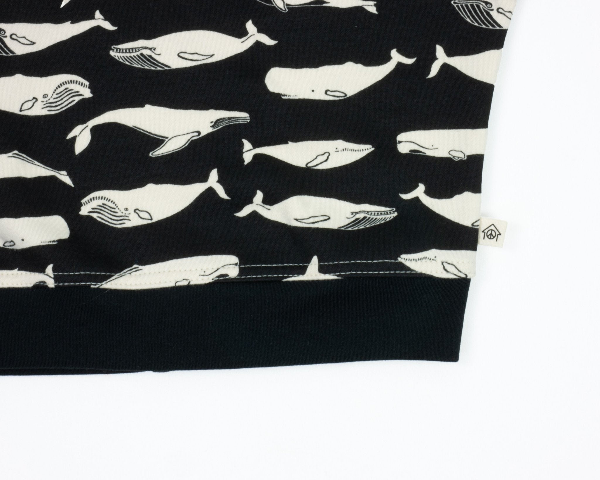 Limited Edition Whale Pod Sweatshirt Dark Sea