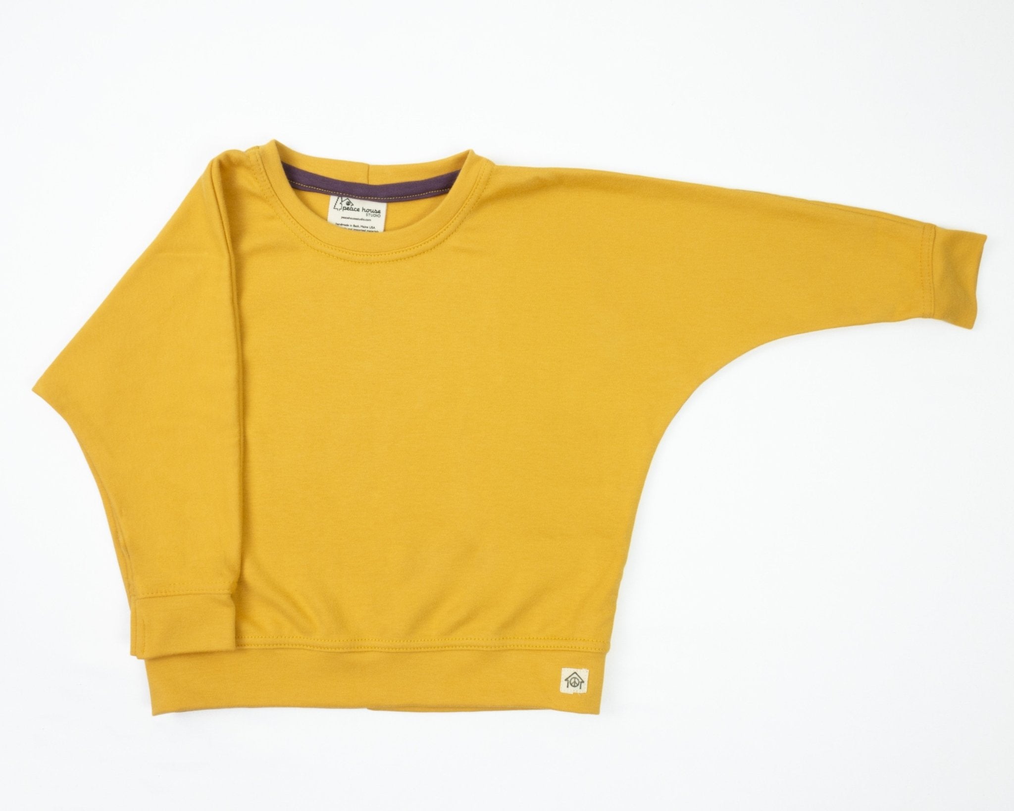 Simple Sweatshirt Marigold